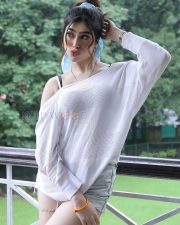 Playful Actress Riva Arora in a White Mesh Top and Denim Shorts Photos 04 Playful Actress Riva Arora in a White Mesh Top and Denim Shorts Photos 04