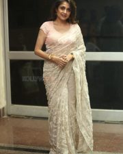 Actress Ramya Krishnan White Saree Photos 06 Actress Ramya Krishnan White Saree Photos 06