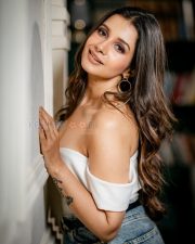 Charming Actress Angana Roy in a White Off Shoulder Top and Jeans Photos 06 Charming Actress Angana Roy in a White Off Shoulder Top and Jeans Photos 06