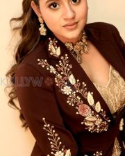 Elegant Actress Anjali Arora in a Maroon Embroidered Jacket Lehenga Photos 03 Elegant Actress Anjali Arora in a Maroon Embroidered Jacket Lehenga Photos 03
