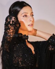Mesmerizing Actress Isha Malviya in a Black Sheer Lace Saree Photos 05 Mesmerizing Actress Isha Malviya in a Black Sheer Lace Saree Photos 05
