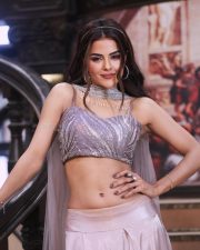 Naagin 7 Actress Priyanka Chahar Choudhary in a Silver Embellished Crop Top Blush Lehenga Photos 02 Naagin 7 Actress Priyanka Chahar Choudhary in a Silver Embellished Crop Top Blush Lehenga Photos 02