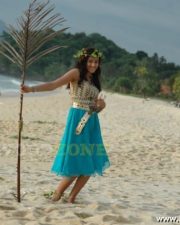 Vivid Actress Suhasi Dhami in a Turquoise Beach Dress with Gold Corset and Leaf Crown Photos 169 Vivid Actress Suhasi Dhami in a Turquoise Beach Dress with Gold Corset and Leaf Crown Photos 169