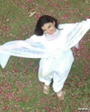 Vivid Actress Suhasi Dhami in a White Embroidered Salwar Kameez Photos 06 Vivid Actress Suhasi Dhami in a White Embroidered Salwar Kameez Photos 06