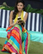 Vivid Actress Suhasi Dhami in a White Sleeveless Top with Colorful Striped Maxi Skirt Photos 45 Vivid Actress Suhasi Dhami in a White Sleeveless Top with Colorful Striped Maxi Skirt Photos 45